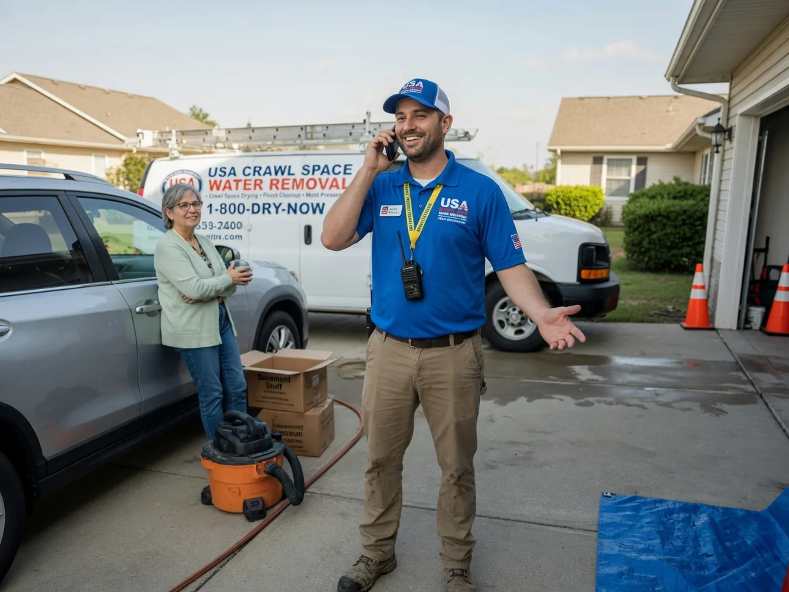 Crawl Space Water Removal Pea Ridge, AR FAQs